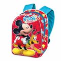 Mochila Escolar 3D Mickey Mouse Rules 25 X 20 X 9 cm