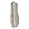 Vaso Metal Prata 17 X 9 X 44 cm
