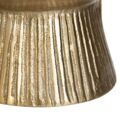 Vaso Dourado Metal 15 X 15 X 46 cm
