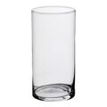 Vaso Transparente Cristal 9 X 9 X 20 cm