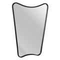 Espelho de Parede 77 X 2,5 X 98 cm Preto Metal