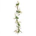 Flores Decorativas 160 X 30 X 24 cm Branco Peónia