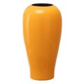 Vaso 21,5 X 21,5 X 41 cm Cerâmica Amarelo