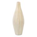 Vaso 18 X 18 X 52 cm Bege Bambu
