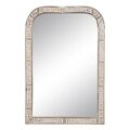 Espelho de Parede 51 X 3 X 76 cm Madeira Branco