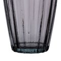 Vaso Cinzento Vidro Reciclado 12 X 12 X 29 cm
