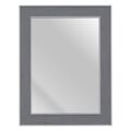 Espelho de Parede 66 X 2 X 86 cm Cinzento Madeira Branco