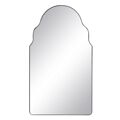 Espelho de Parede Preto Cristal Ferro 59,5 X 2 X 103,5 cm