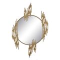 Espelho de Parede Dourado Ferro 72 X 3,5 X 110 cm