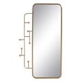 Espelho de Parede Dourado Ferro 55 X 2,5 X 100 cm