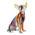 Figura Decorativa Cão 15 X 13 X 26 cm