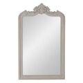Espelho de Parede Castanho Cristal Madeira de Pinho 80 X 130 cm