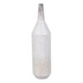 Vaso Branco Ferro 15 X 15 X 60,5 cm