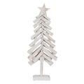árvore de Natal Branco Madeira de Paulónia 34 X 11 X 90 cm