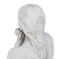 Busto Argila Mulher 35,5 X 27 X 55 cm