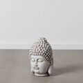 Escultura Buda Cinzento étnico 26,5 X 26,5 X 41 cm