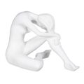 Figura Decorativa Branco 28,5 X 17,5 X 18 cm