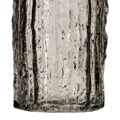 Vaso Cinzento Cristal 10 X 10 X 25,5 cm
