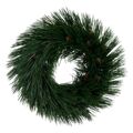 Coroa de Natal Verde Pvc 31 X 31 cm