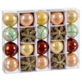 Bolas de Natal Christian Audigier Estrelas Multicolor Plástico 6 X 6 X 6 cm (40 Unidades)