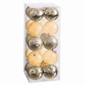 Bolas de Natal Dourado 8 X 8 X 8 cm (20 Unidades)