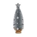 árvore de Natal com Estrela Prateado (13 X 41 X 13 cm)