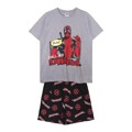 Pijama Deadpool Homem Cinzento S