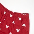 Pijama de Verão Mickey Mouse Vermelho Cinzento Homem XL