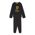 Pijama Infantil Batman Cinzento Cinzento Escuro 12 Anos