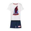 Conjunto de Vestuário Spiderman Infantil Branco 6 Anos