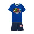 Conjunto de Vestuário The Avengers Infantil Azul 8 Anos