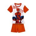 Pijama Infantil Spiderman Vermelho 6 Anos