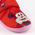 Chinelos de Casa Minnie Mouse Velcro Vermelho 30-31
