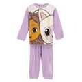 Pijama Infantil Gabby's Dollhouse Roxo 18 Meses