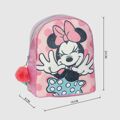 Mochila Casual Minnie Mouse Cor de Rosa 19 X 23 X 8 cm