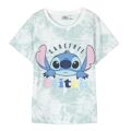 Camisola de Manga Curta Infantil Stitch Multicolor 8 Anos