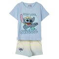 Pijama Infantil Stitch Azul Claro 5 Anos