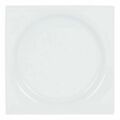 Prato de Sobremesa Inde Zen Porcelana Branco 18 X 18 X 2,5 cm (6 Unidades)