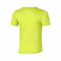 T-shirt Asics Run Verde Limão 9 Anos