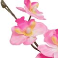 Planta Orquídea  Artificial com Vaso 30 cm Rosa
