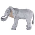 Elefante de Montar em Peluche Cinzento XXL
