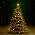 Cordão de Luzes LED para Árvore de Natal Int/ext IP44 150cm