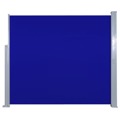 Toldos Lateral Retráctil 120x300 cm Azul