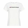 T-shirt Tommy Hilfiger Logo Chest Branco Mulher M