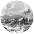 Wallart Papel de Parede Circular "landscape Of Guadeloupe" 190 cm