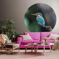 Wallart Papel de Parede Circular "the Kingfisher" 190 cm