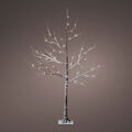 árvore de Natal Lumineo 492348 Leve LED Exterior Nevado 30 X 30 X 125 cm