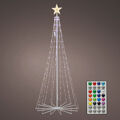 árvore de Natal Lumineo 490772 Leve LED Exterior Multicolor 60 X 60 X 150 cm