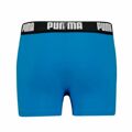 Calções de Banho Boxer para Meninos Puma Swim Logo Azul 13-14 Anos