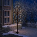 Árvore de Natal 1200 LED Flor Cerejeira Luz Branco Quente 400cm